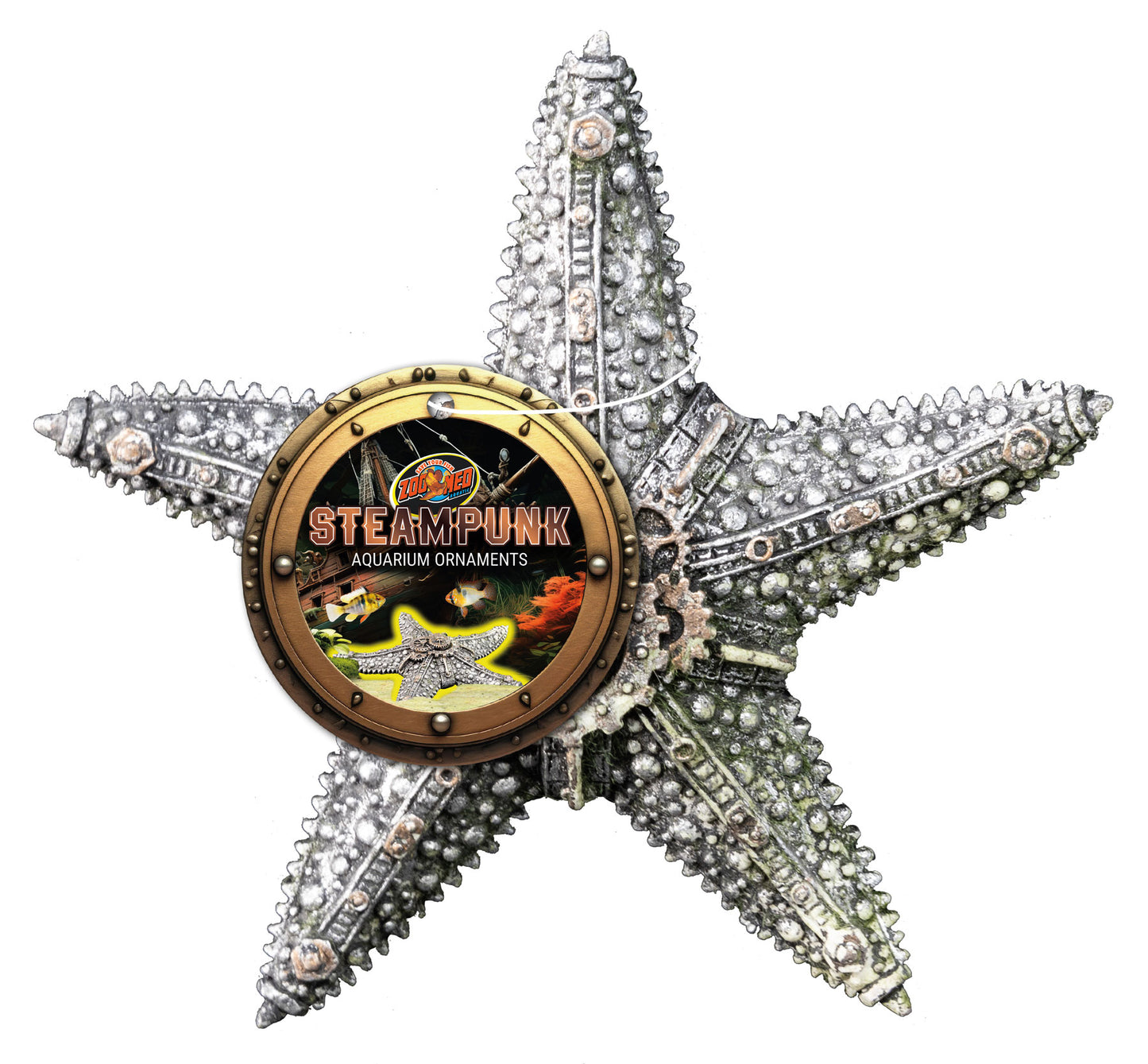 zoo-med-steampunk-starfish-ornament