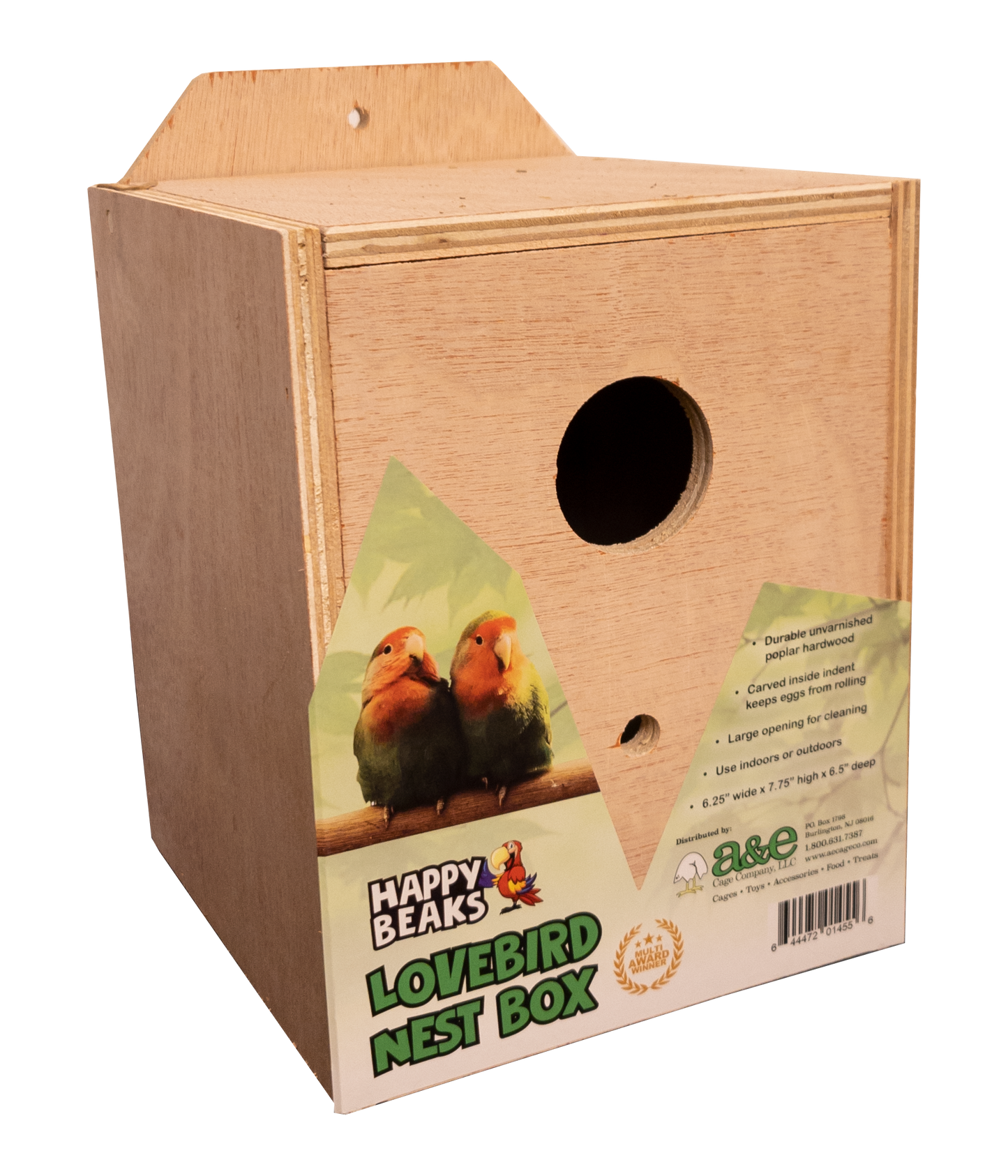 fish and bird box House Bloom Boutiques E Cage Finch Nest Box is thoughtfully designed with a front access hole and perch Heads up, y'all