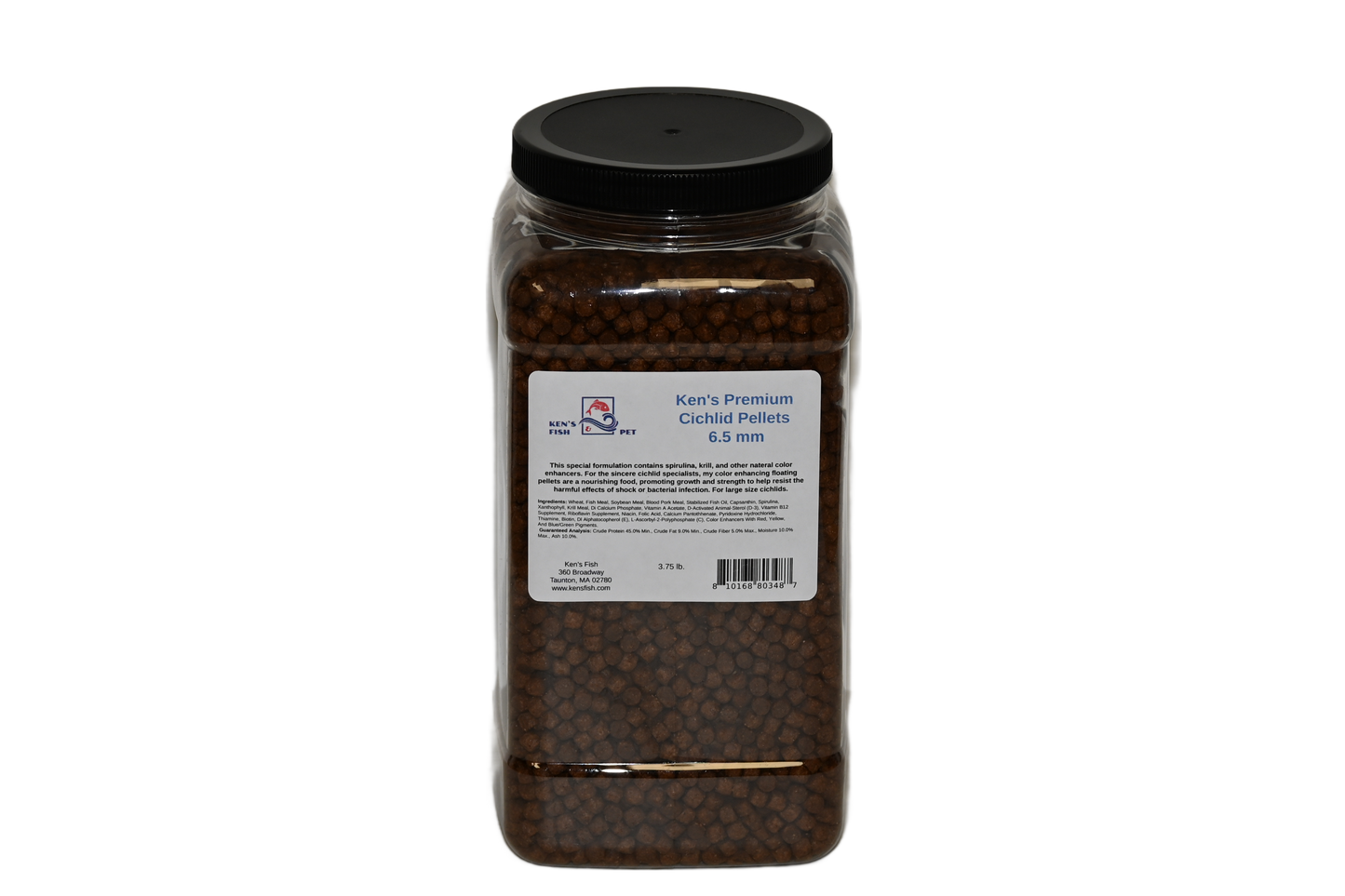 Ken's Premium Floating Cichlid Pellets 6.5 mm