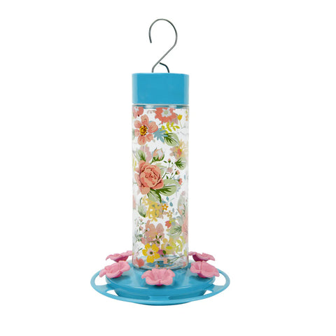 natures-way-charming-peony-decorative-glass-hummingbird-feeder