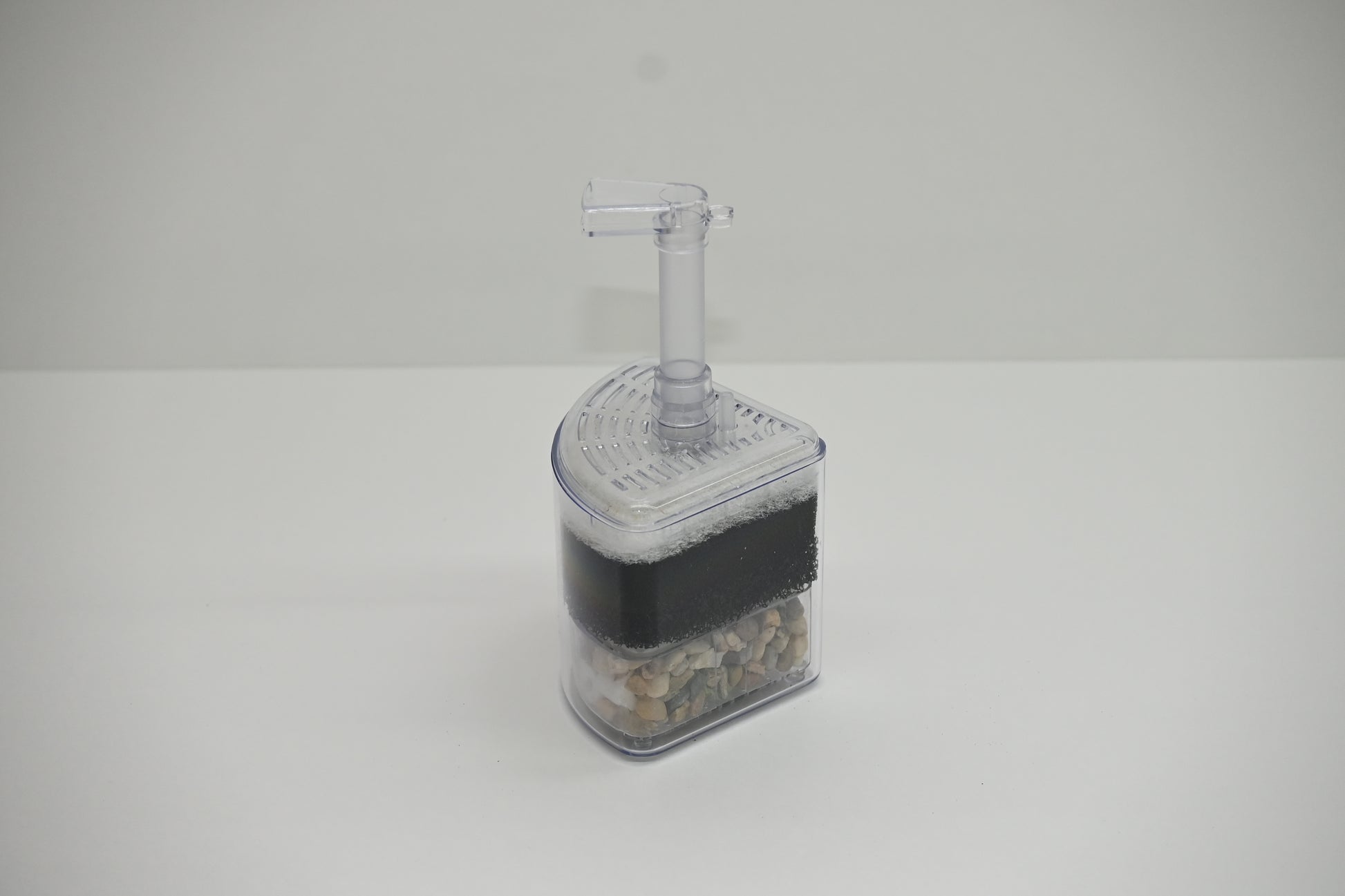 corner box filter fish tank Corner Filter with Media for Aquariums up to 20 Gallons