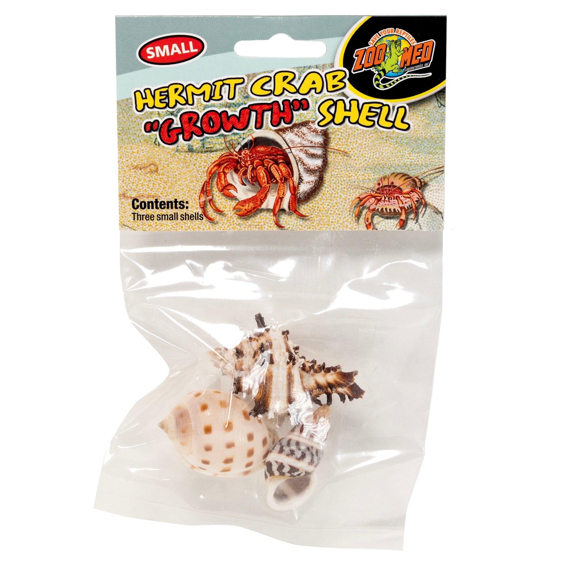 Zoo Med Hermit Crab Growth Shell Small 3 Pack – KensFish.com