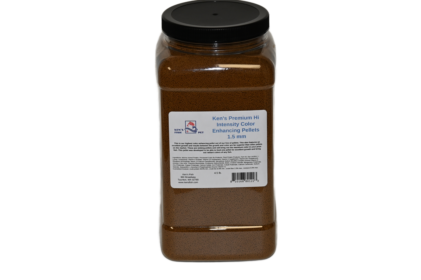 Ken's Premium Hi Intensity Color Enhancing Pellets 1.5 mm