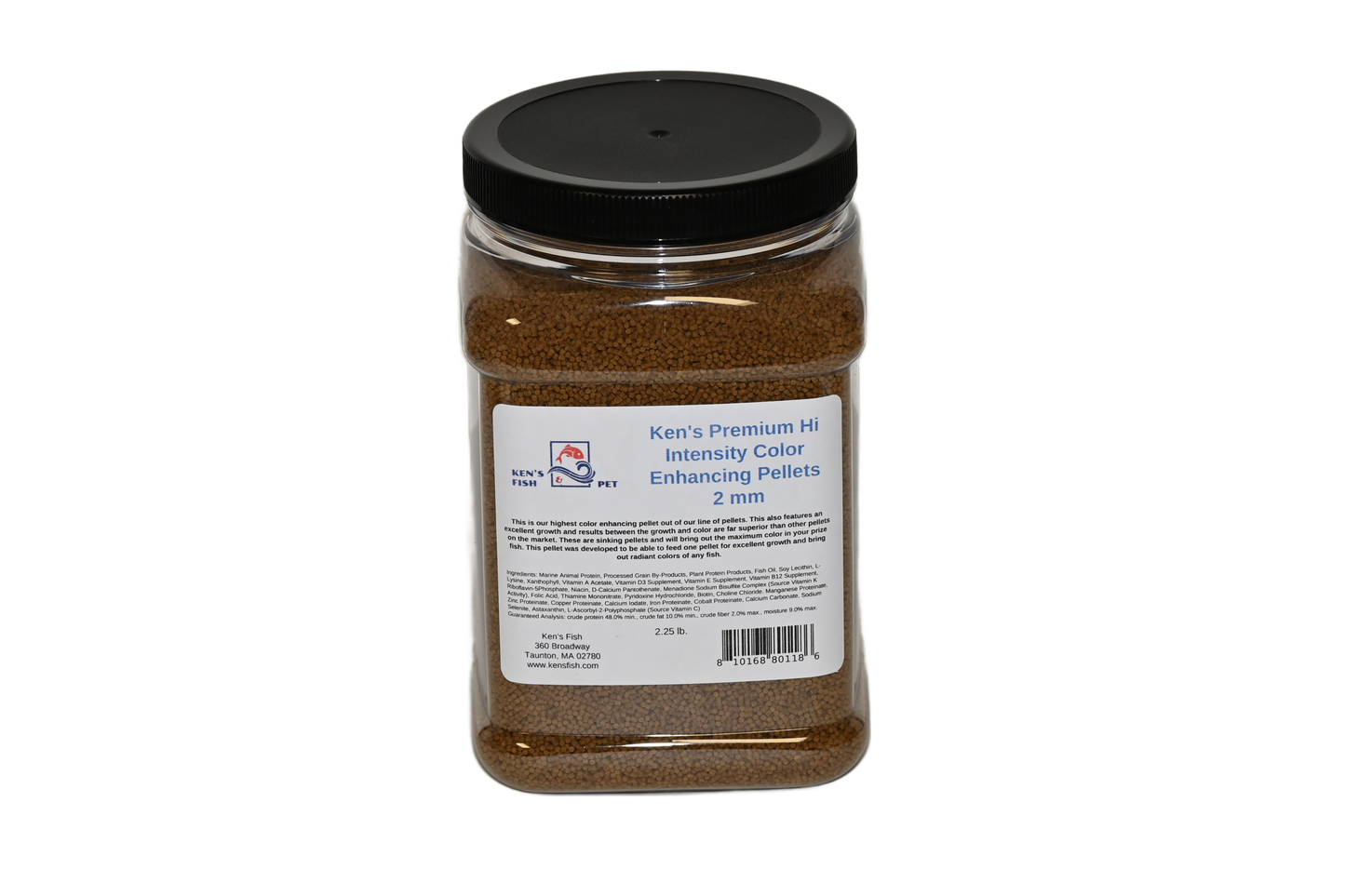 Ken's Premium Hi Intensity Color Enhancing Pellets 2 mm