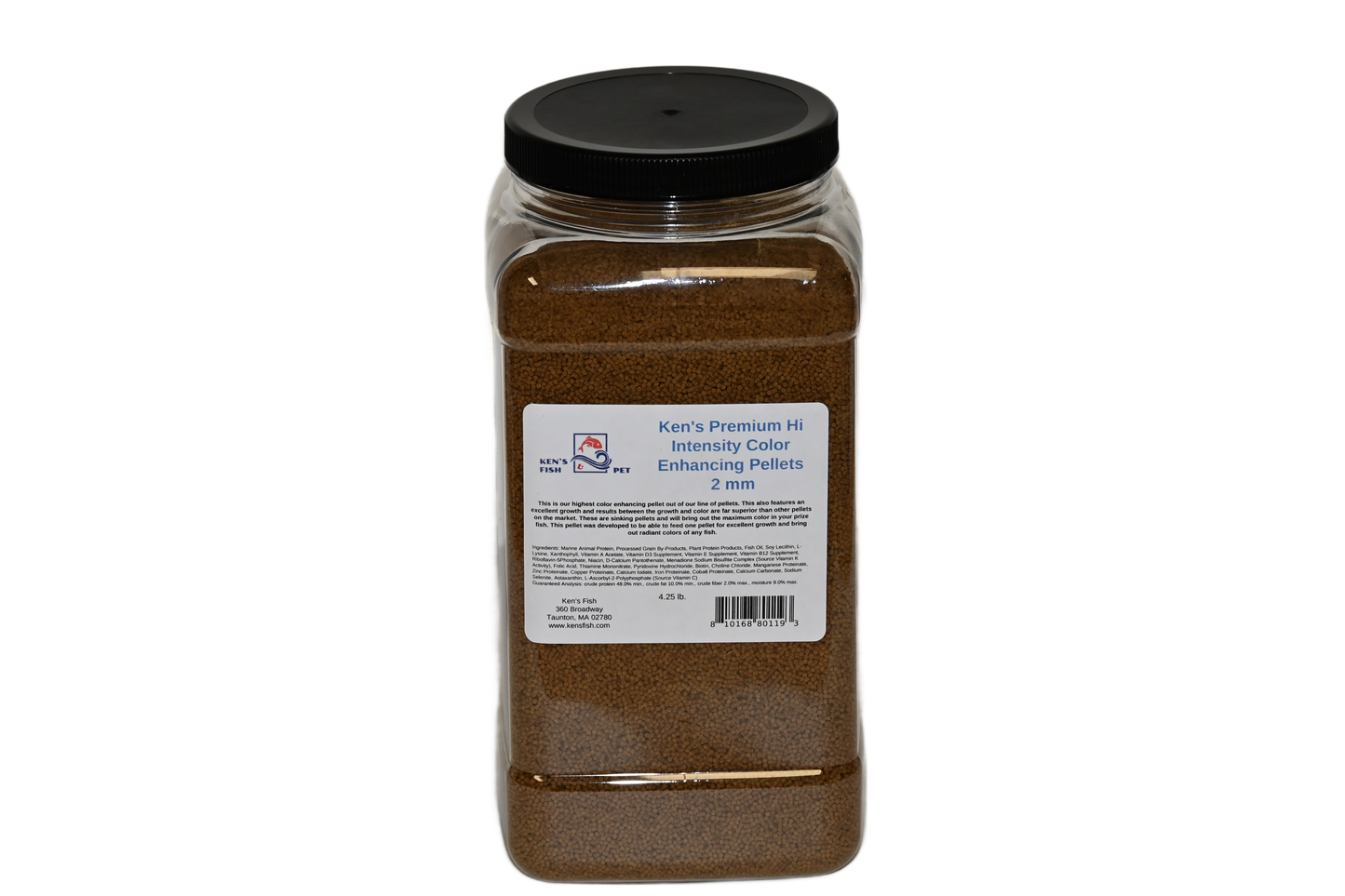 Ken's Premium Hi Intensity Color Enhancing Pellets 2 mm
