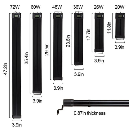 hygger-planted-aquarium-light-size