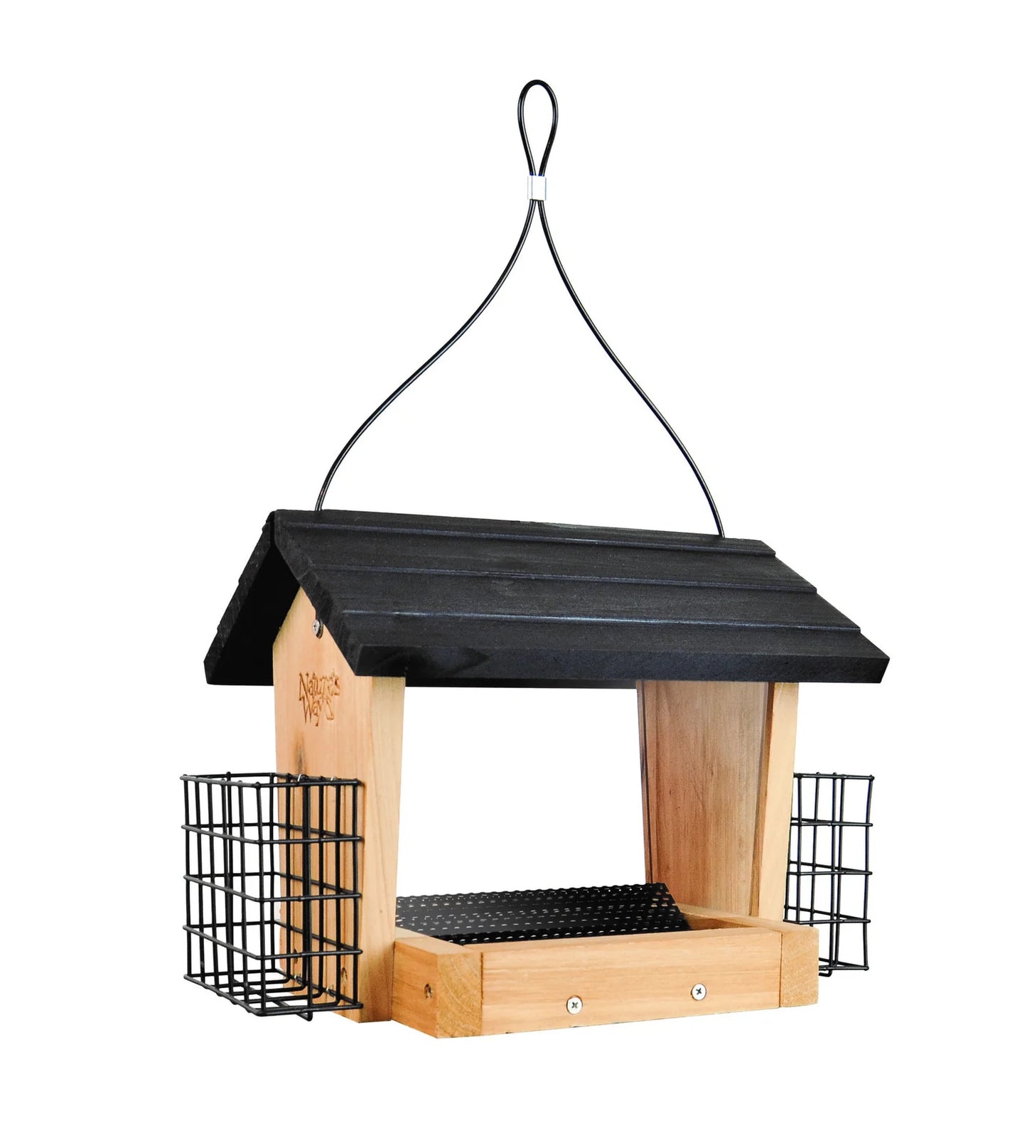 Nature's Way Hopper Feeder with 2 Suet Cages