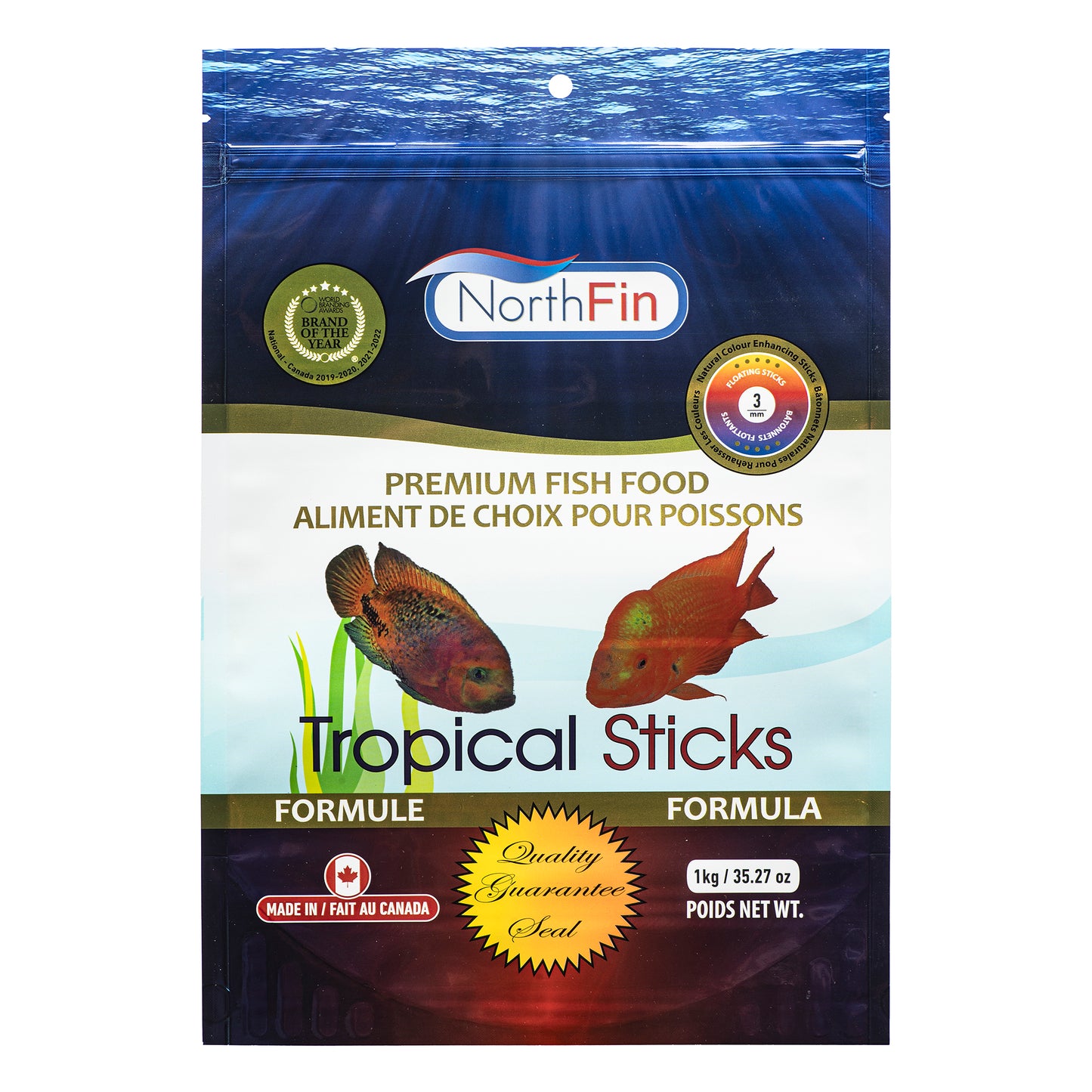 northfin-tropical sticks-1-kilo