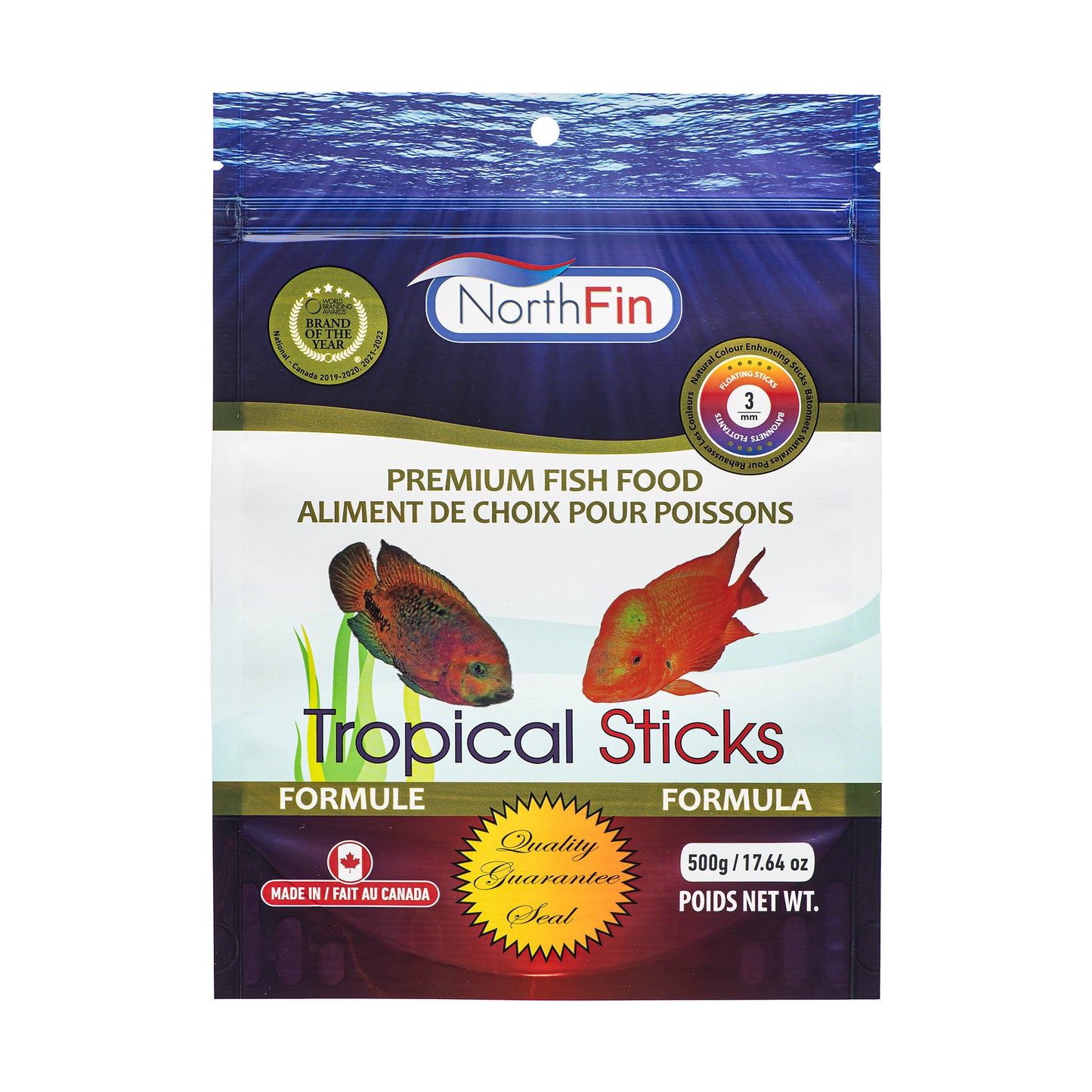 northfin-tropical sticks-500-gram