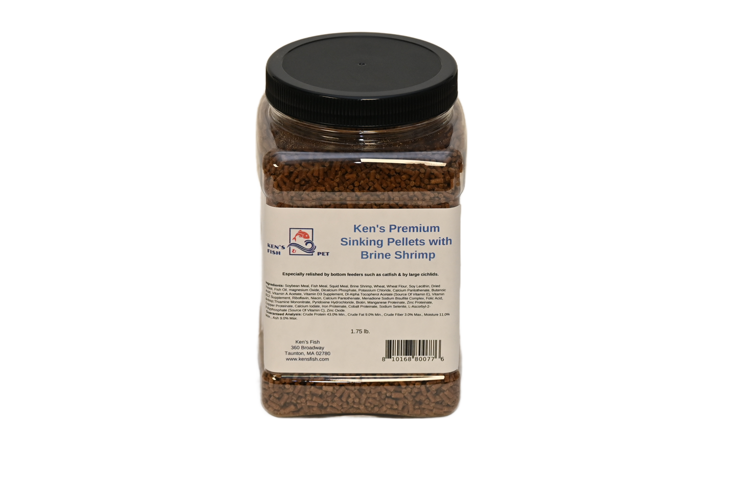 kens-premium-sinking-pellets-brine-shrimp-1-75-lb-jar
