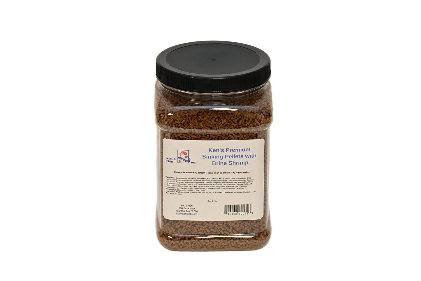 kens-premium-sinking-pellets-brine-shrimp-2-75-lb-jar