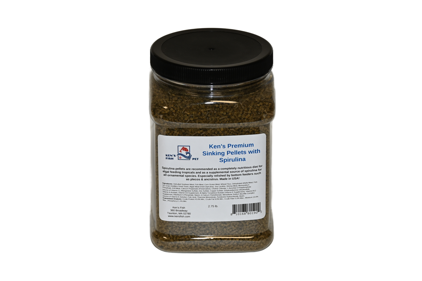 kens-premium-pellets-with-spirulina-2-75-lb-jar