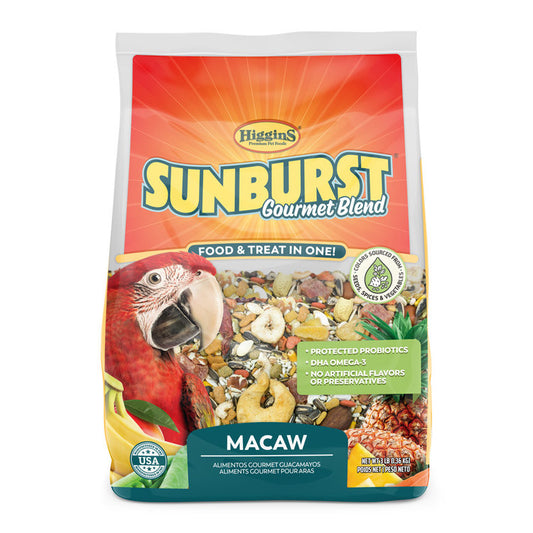 higgins-sunburst-gourmet-blend-macaw-3-lb