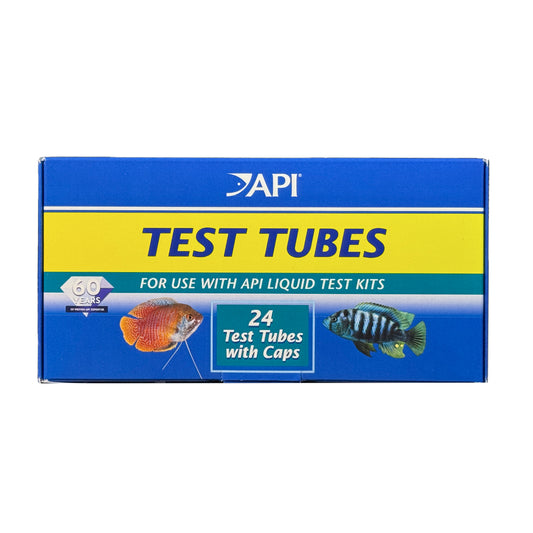 API Replacement Plastic Test Tubes 24 pack