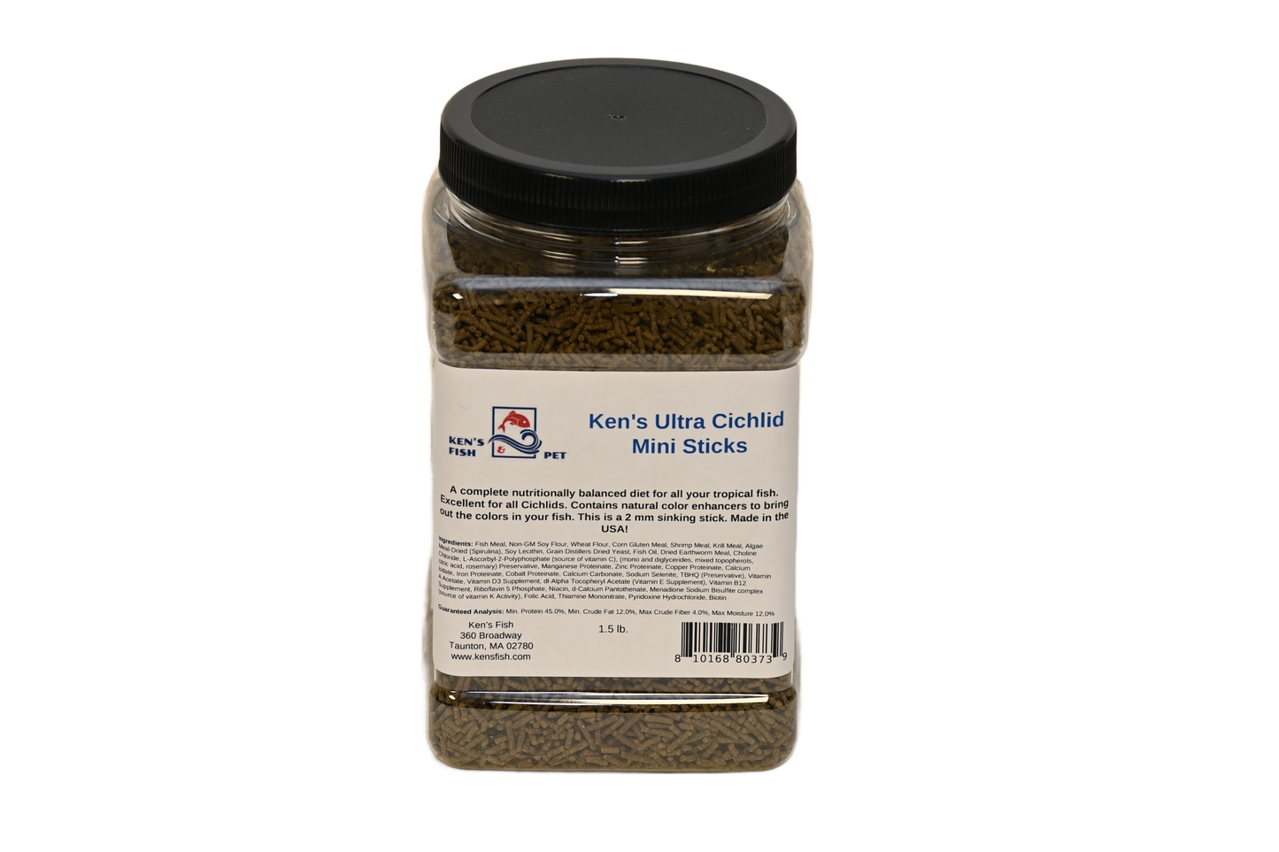kens-ultra-cichlid-mini-sticks-1.5-lb