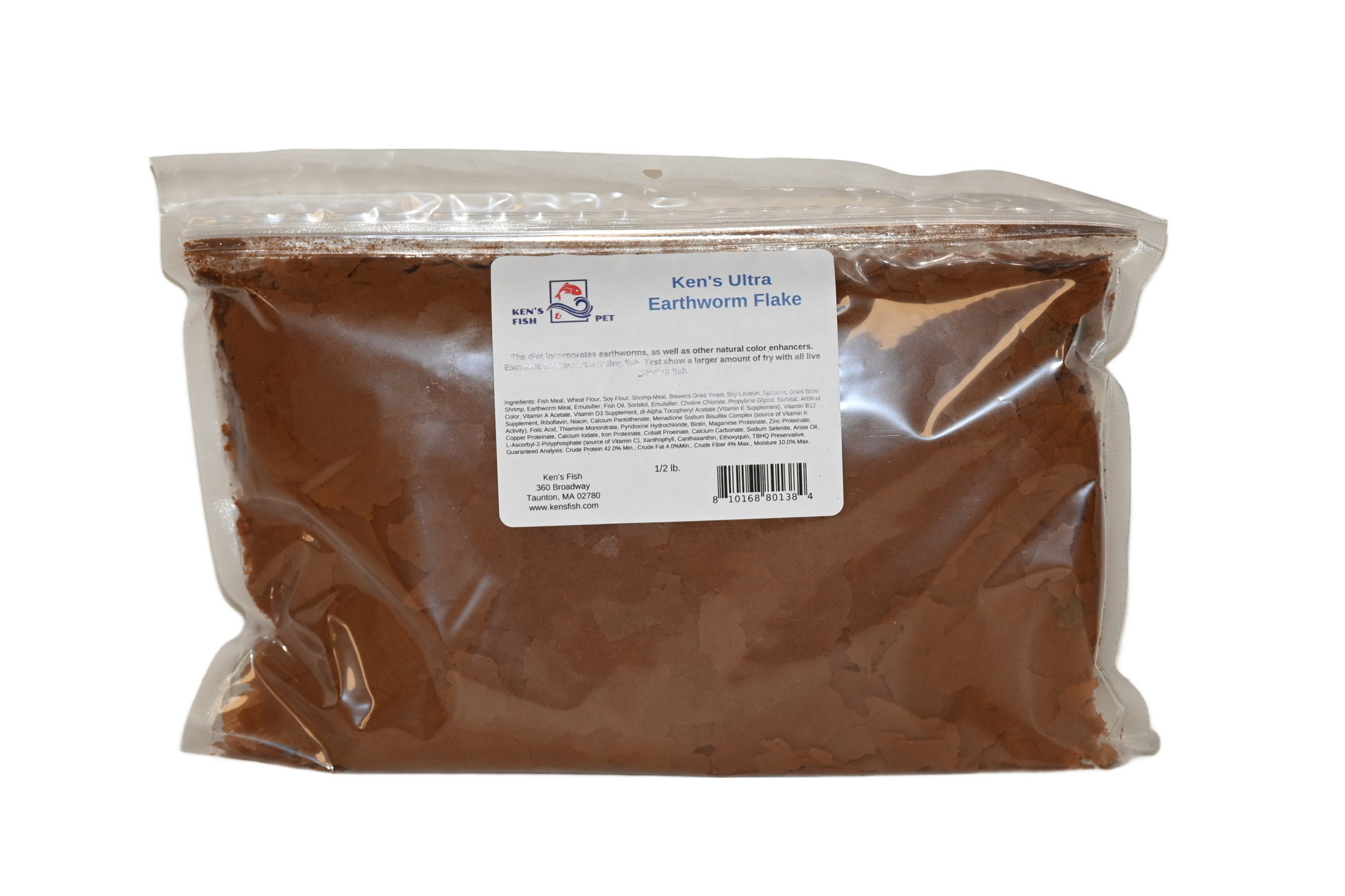 kens-ultra earthworm-flake-1-2-lb