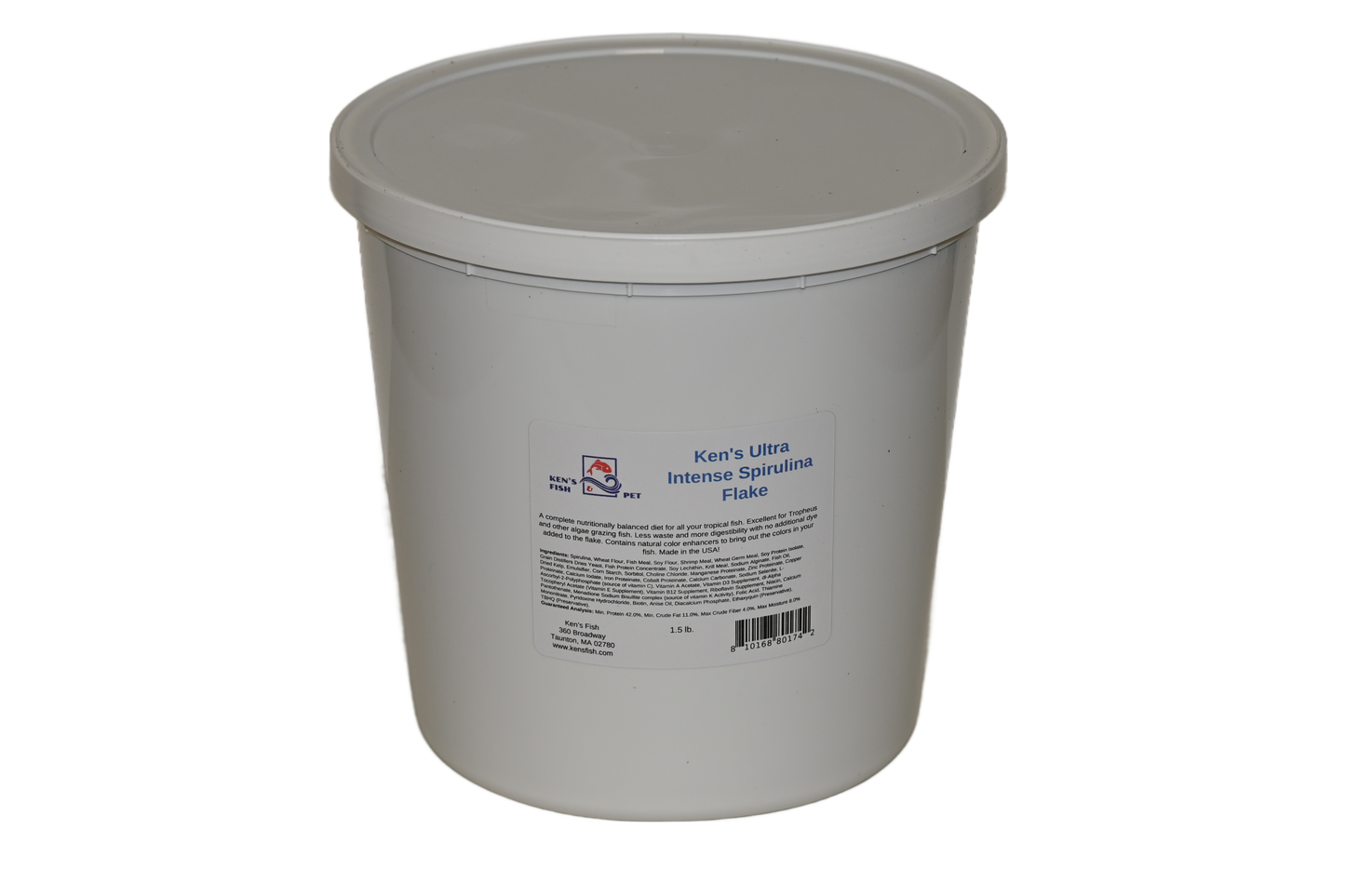 kens-ultra-intense-spirulina-flake-1-5-lb-bucket