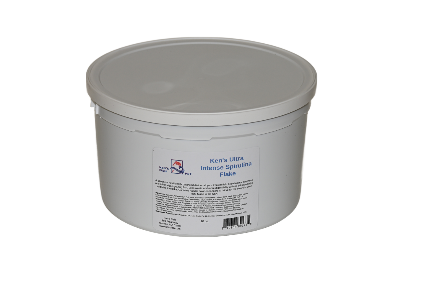 kens-ultra-intense-spirulina-flake-10-oz-bucket