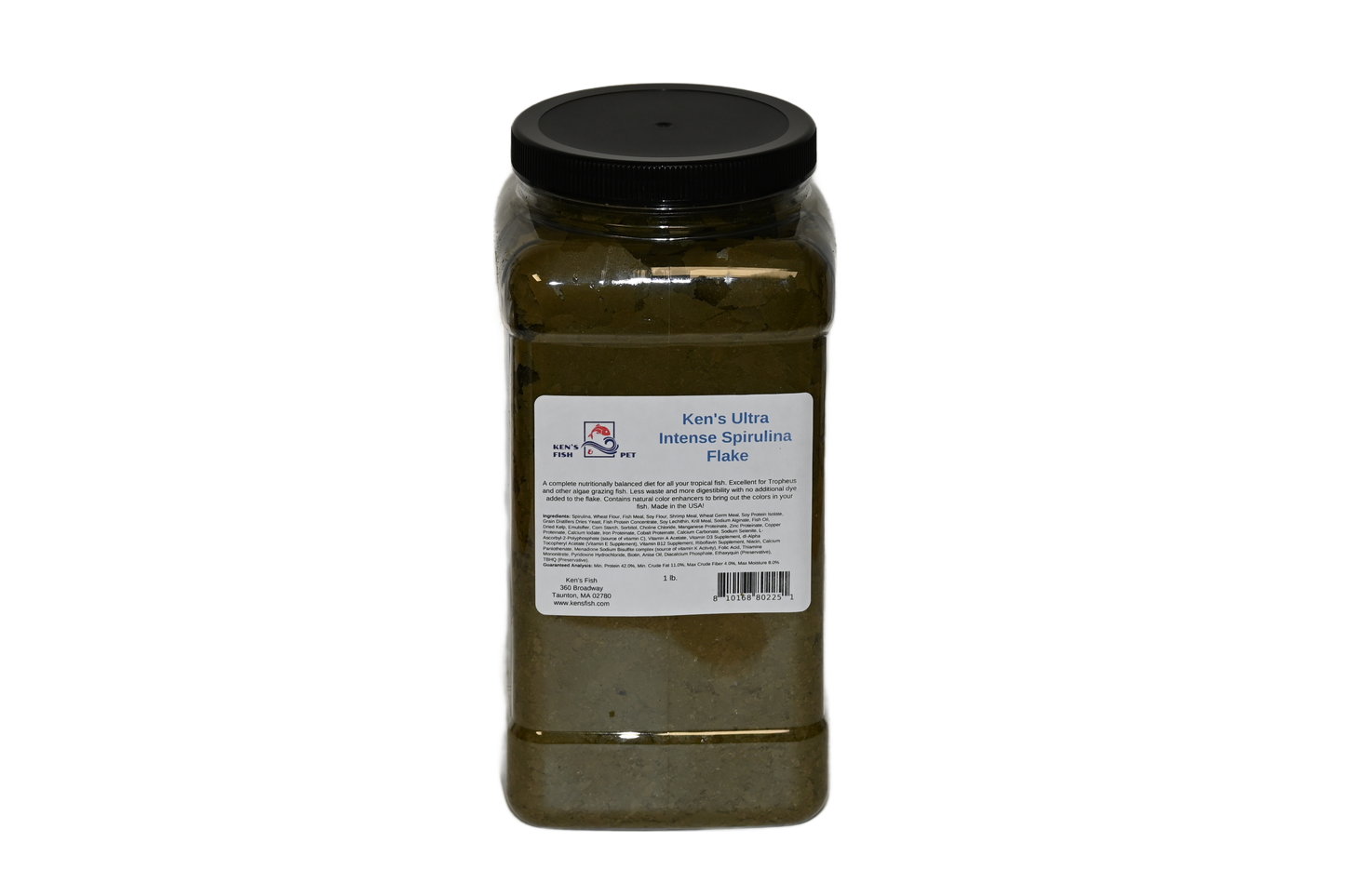 kens-ultra-intense-spirulina-flake-1-lb-jar