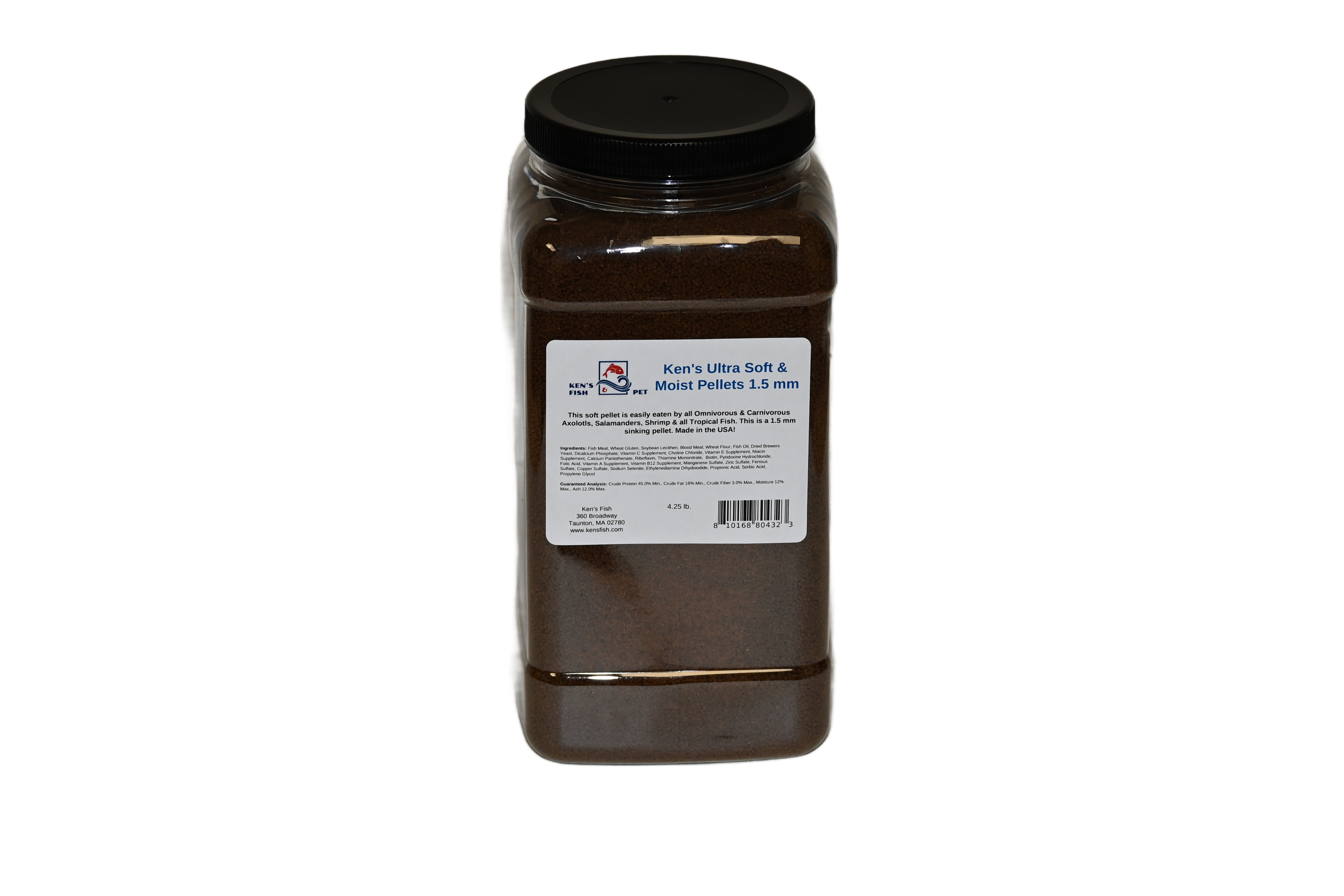 Ken's Ultra Soft & Moist Pellets 1.5 mm – KensFish.com