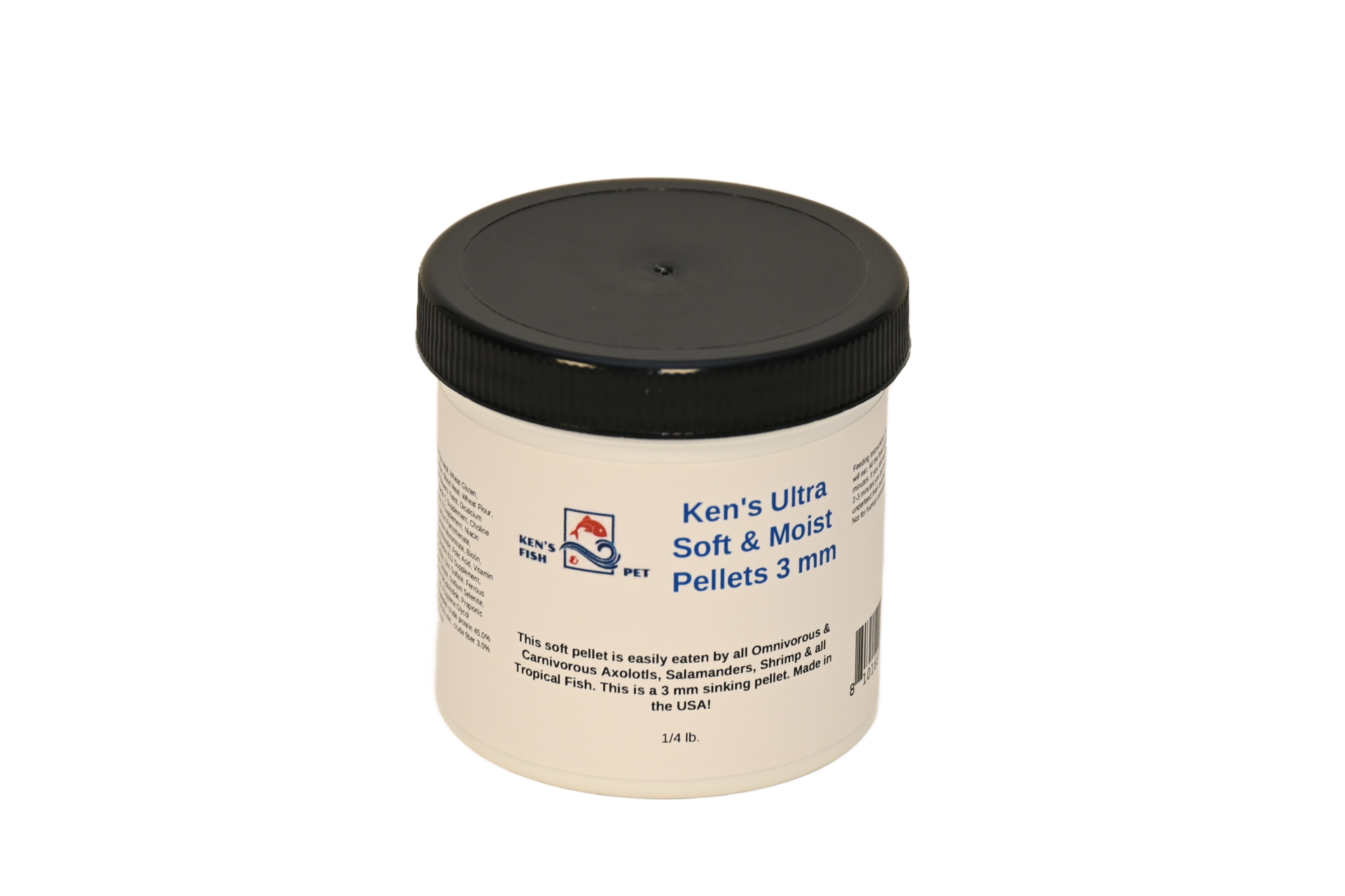 Ken's Ultra Soft & Moist Pellets 3 mm – KensFish.com