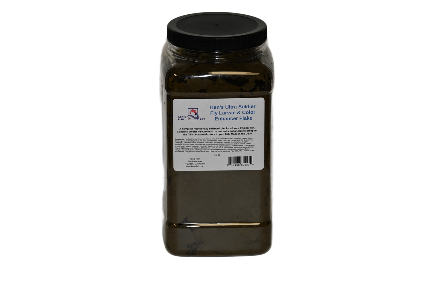 kens-ultra-soldier-fly-color-enhancer-flake-15-oz-jar