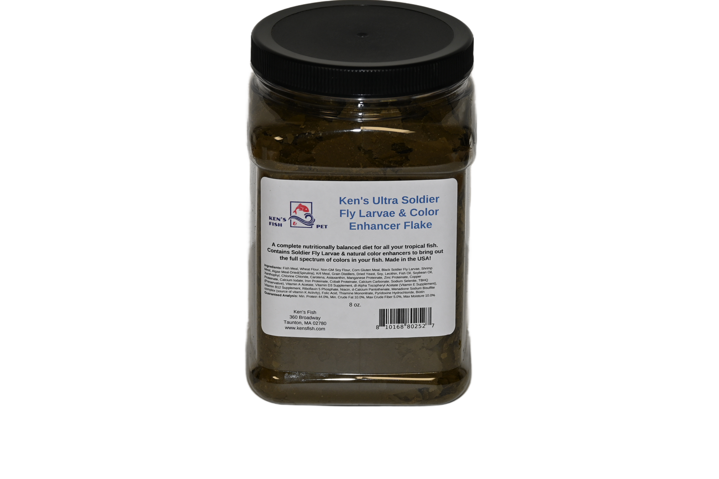 kens-ultra-soldier-fly-color-enhancer-flake-8-oz-jar
