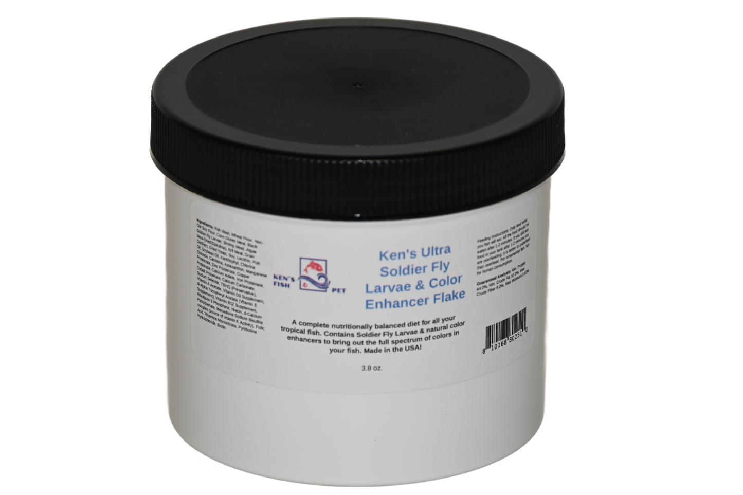 kens-ultra-soldier-fly-color-enhancer-flake-3.8-oz-jar