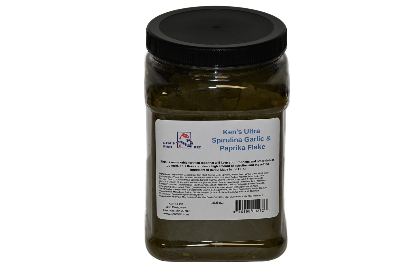 kens-ultra-spirulina-garlic-paprika-flake-10.6-oz-jar