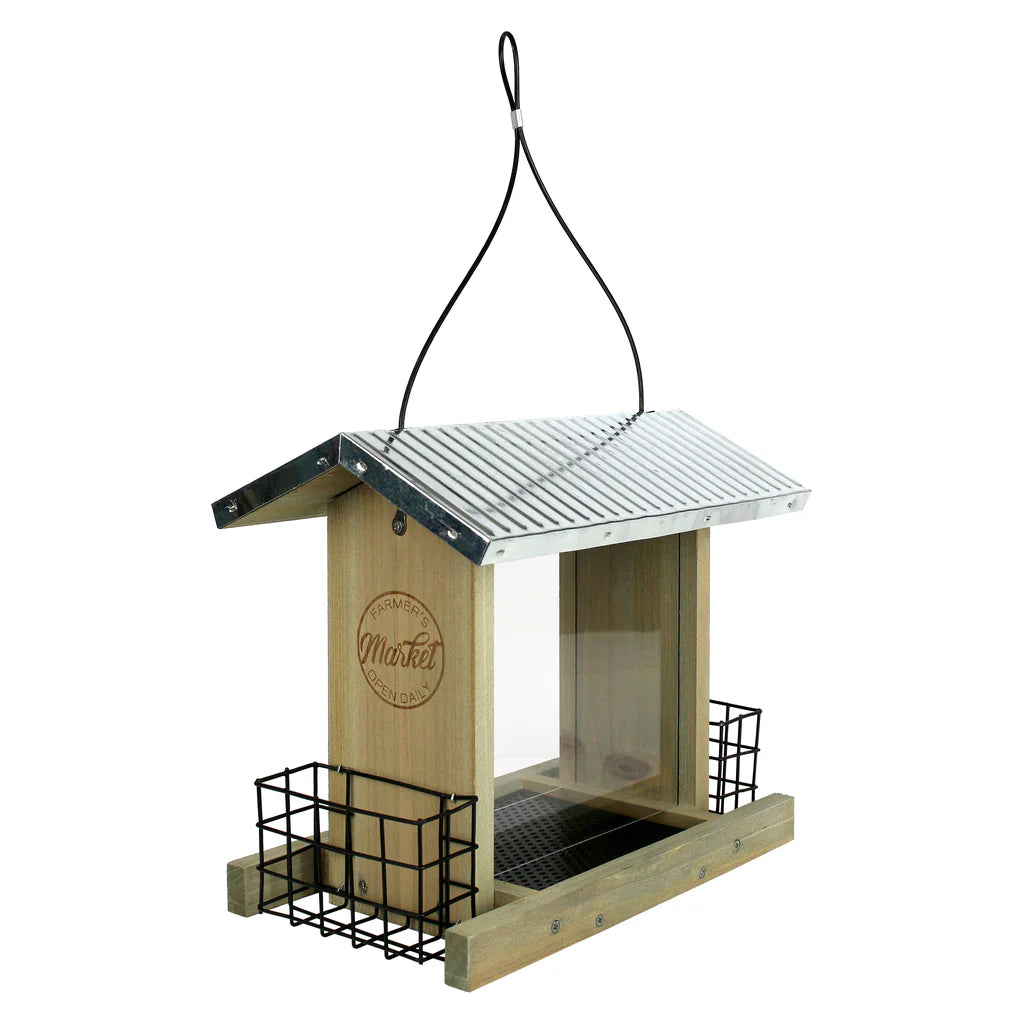 natures-way-galvanized-weathered-hopper-feeder