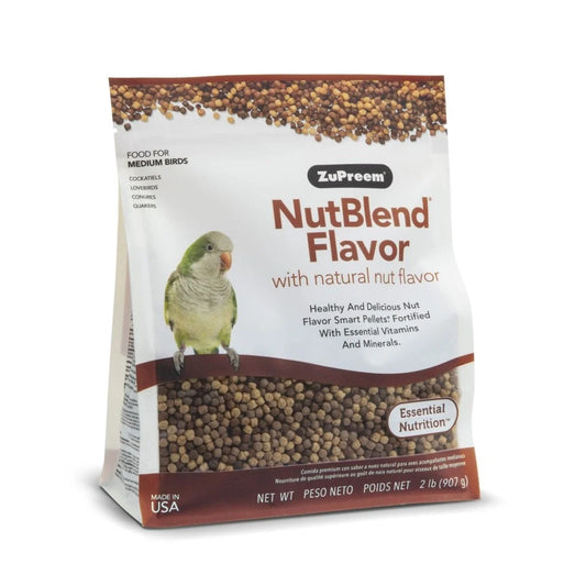 ZuPreem Nutblend Flavor Medium Bird Food 2 lb.