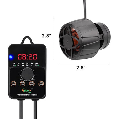 hygger-112-tech-aquarium-wave-maker-dc-pump-size