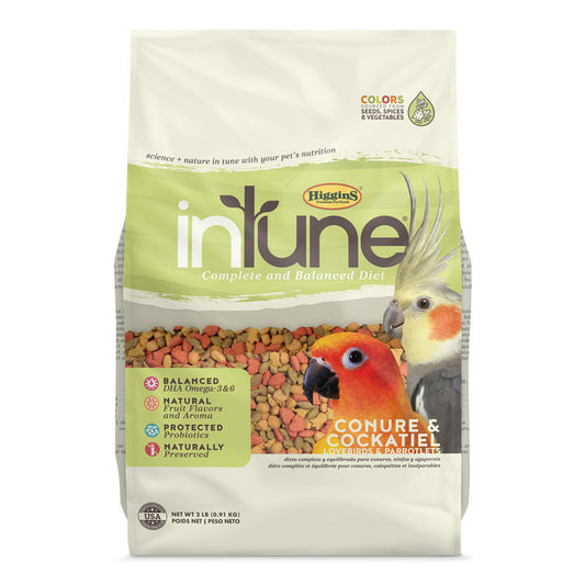 higgins-intune-complete-conure-cockatiel-food-2-lb