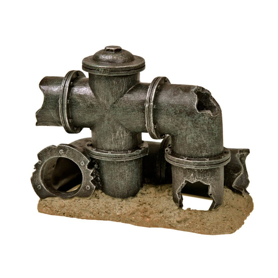 blue-ribbon-exotic-environments-broken-pipe-aquarium-ornament