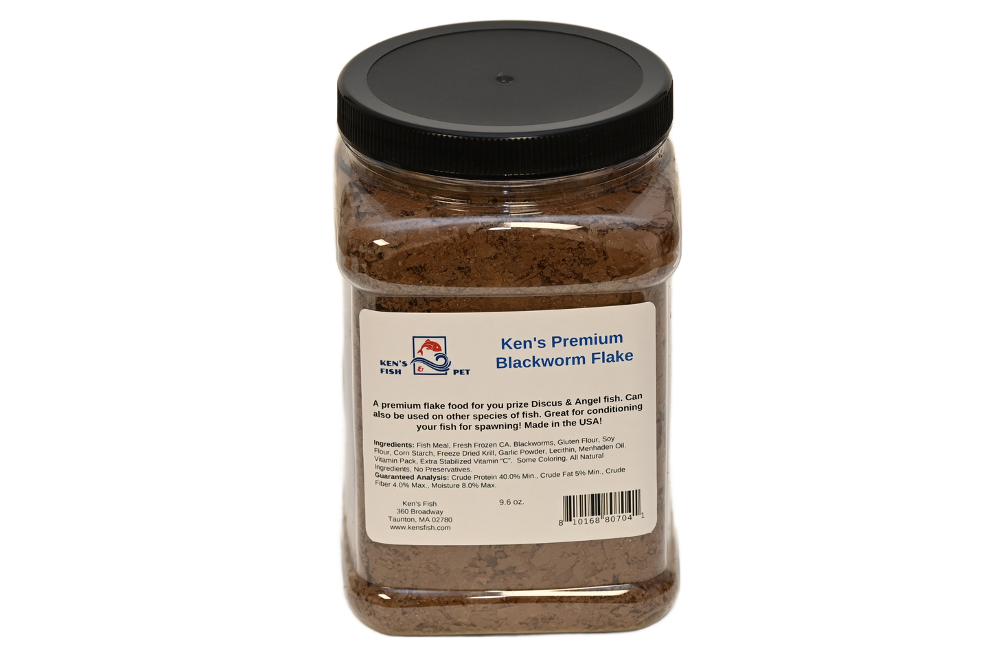 kens-premium-blackworm-flake-9-6-oz-jar