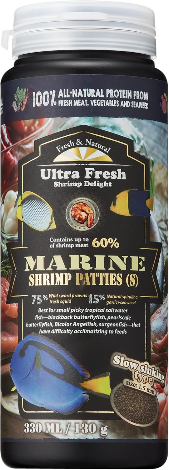ultra-fresh-marine-shrimp-patties-slow-sinking-pellets-4.56-oz