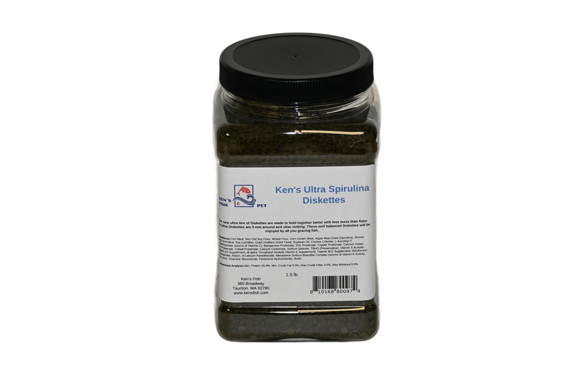 kens-ultra-spirulina-diskettes-1.5-lb-jar