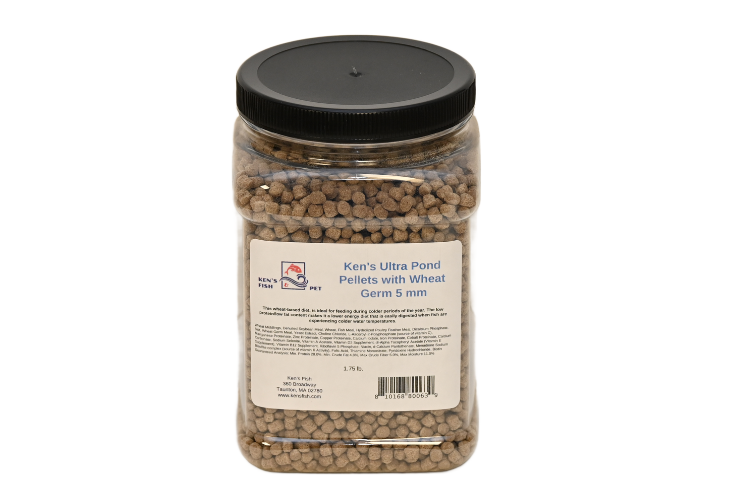 Ken's Ultra Pond Pellets with Wheat Germ 5 mm