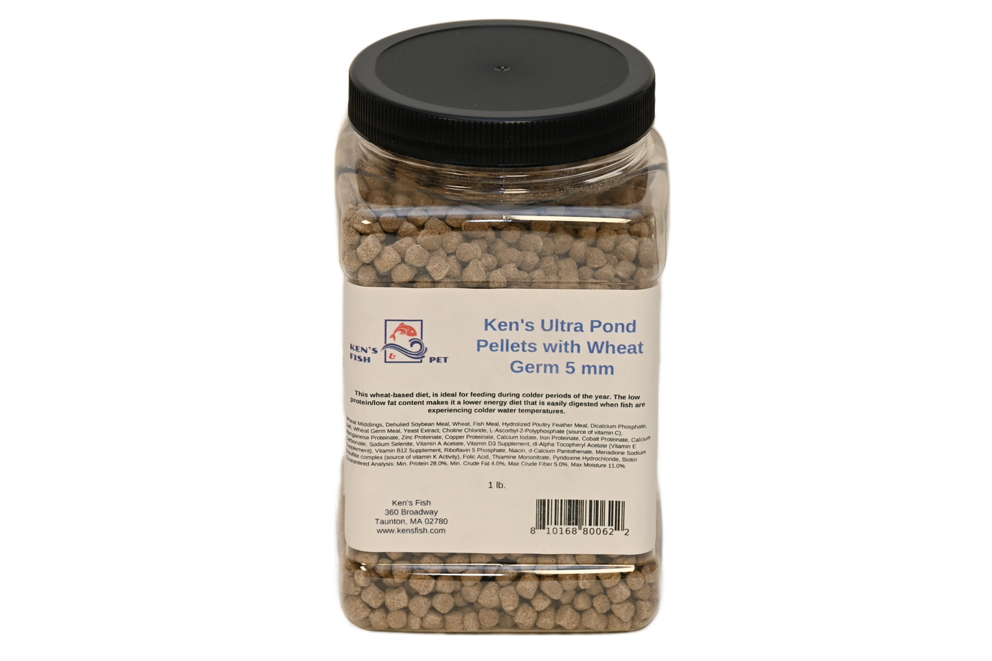 Ken's Ultra Pond Pellets with Wheat Germ 5 mm