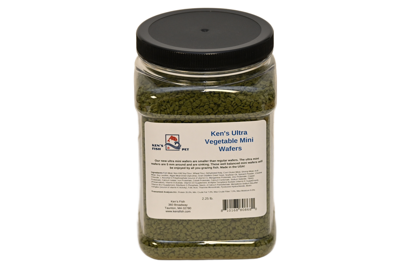 kens-ultra-vegetable-mini-wafers-2.25-lb-jar