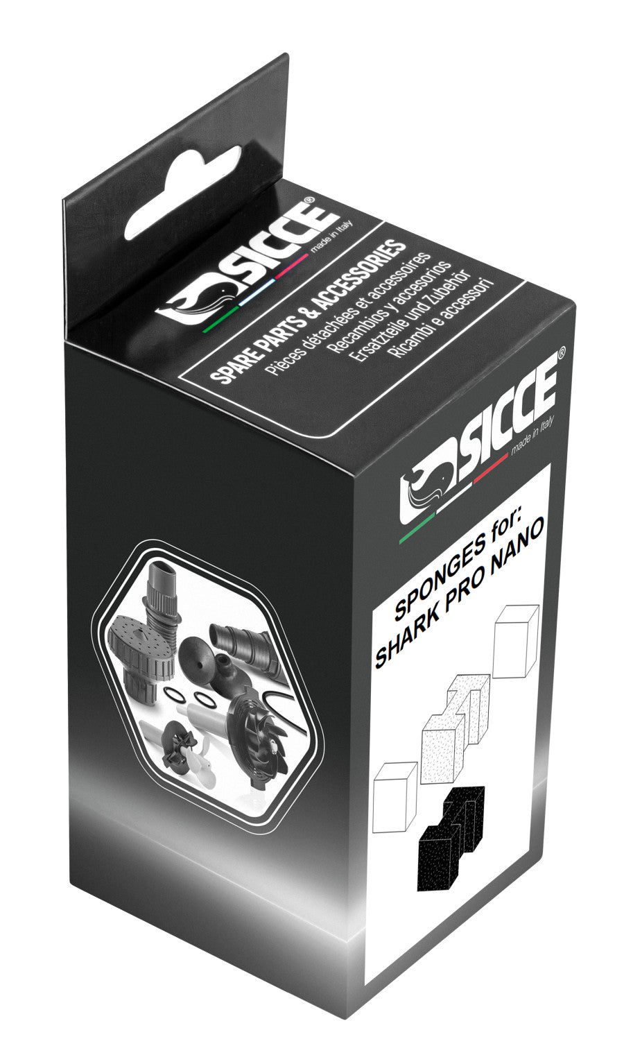 sicce-shark-pro-nano-sponges