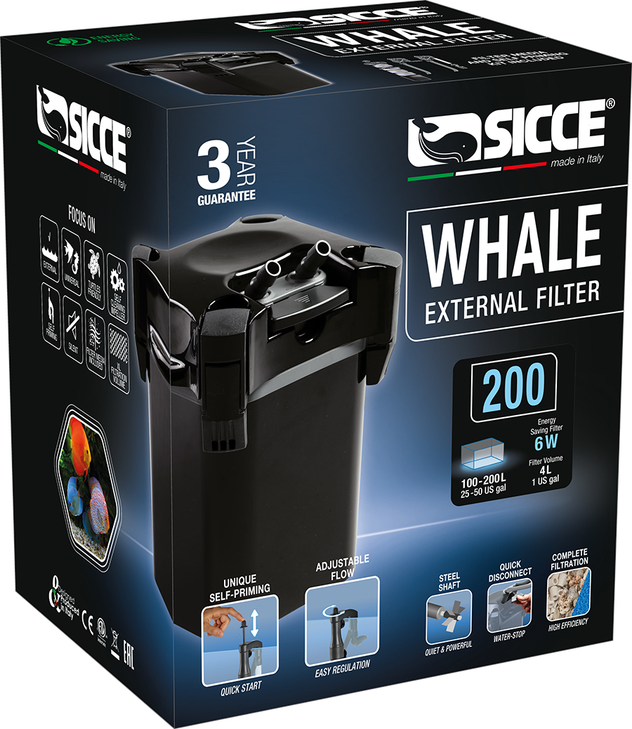 sicce-whale-200-canister-filter