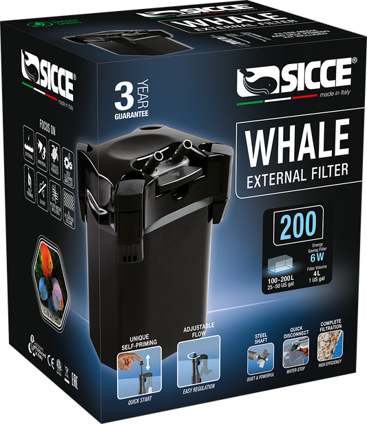 sicce-whale-200-canister-filter