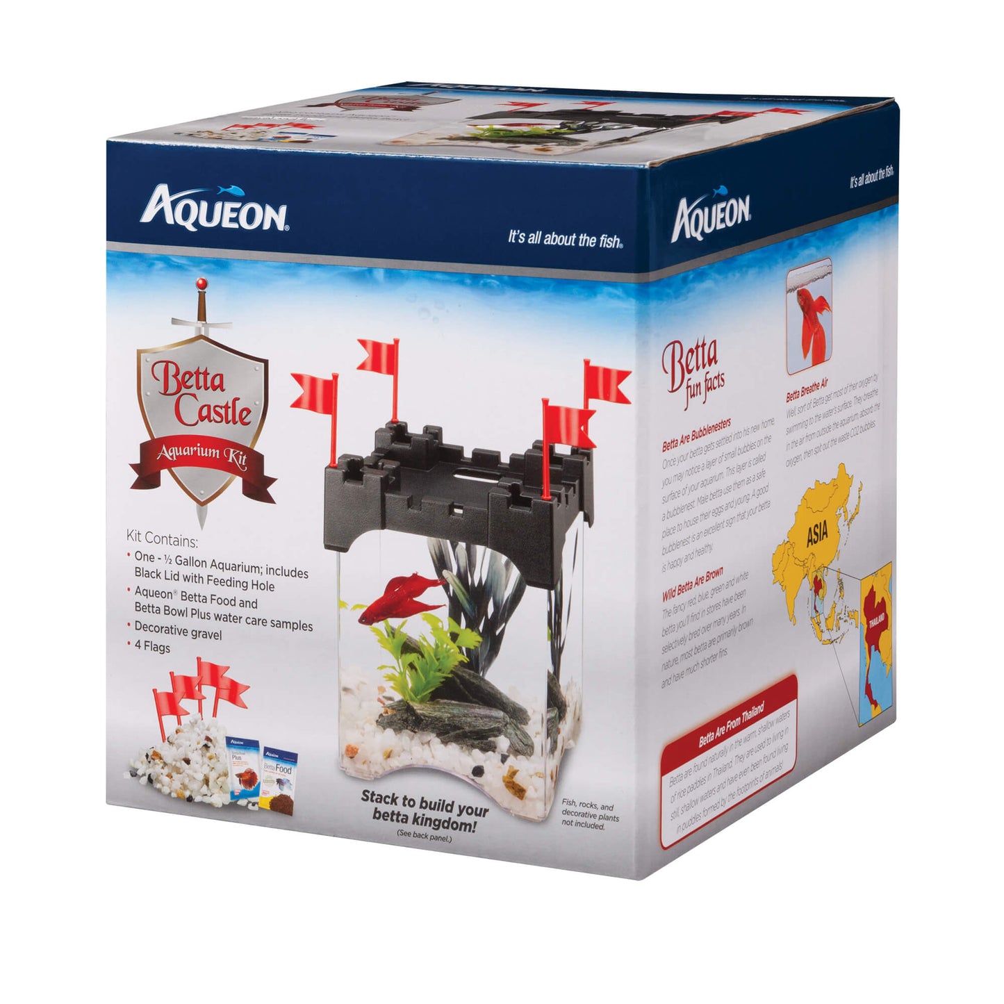 Aqueon Betta Castle Kit