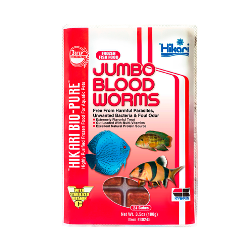 Hikari Frozen Jumbo Bloodworms –