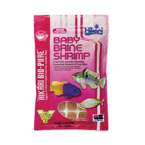Hikari Frozen Baby Brine Shrimp Cubes 1.75 oz. –