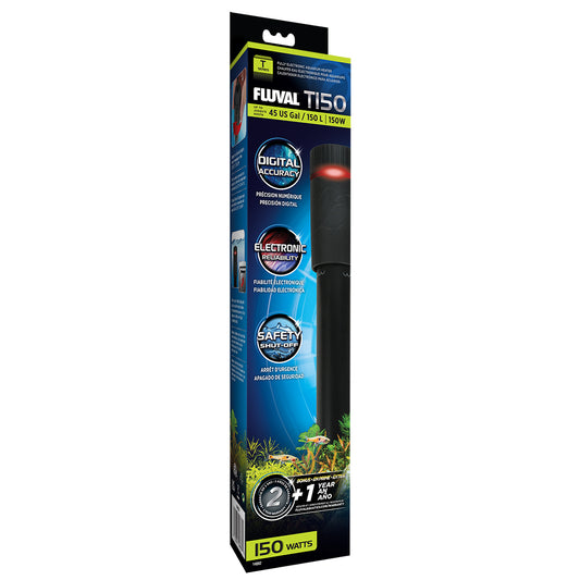 Fluval T150 Fully Electronic Aquarium Heater 150 watt