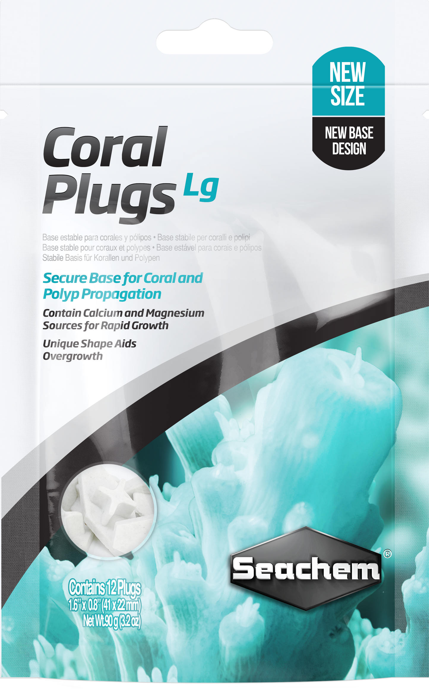 Seachem Coral Plugs Large 12 Count