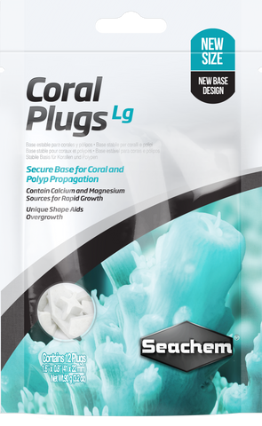Seachem Coral Plugs Large 12 Count