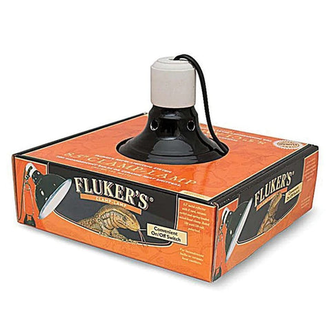 Fluker Repta Clamp Lamp with Switch 8.5 inch